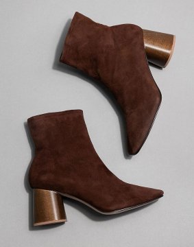 Women's HUMA BLANCO Harlow Boot-Chocolate Suede