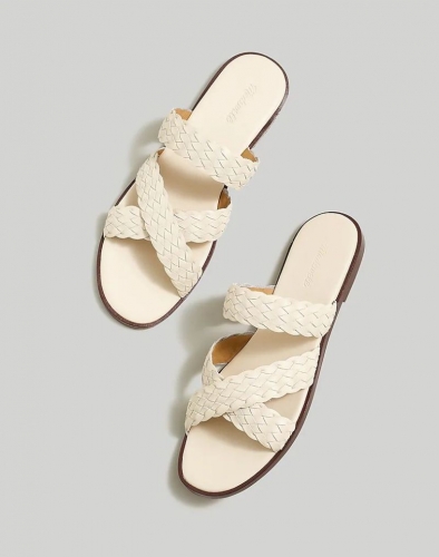 Women's The Mena Slide Sandal-Ecru