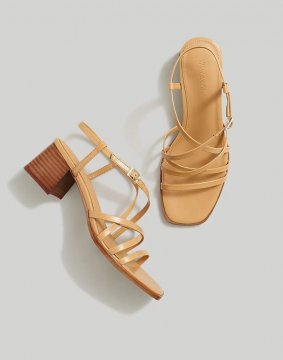 Women's The Alissa Strappy Sandal-Amber Brown