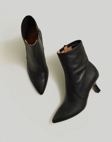 Women's The Justine Ankle Boot-True Black