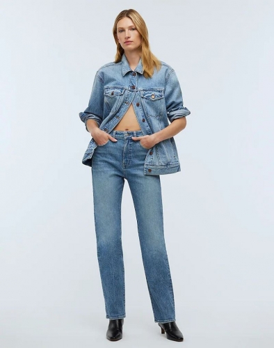 Women's The '90s Straight Jean-Rondell Wash